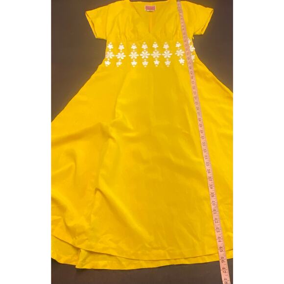 Kate‎ Spade Daisy Embroidered Fit and Flare Dress Size 4 Trad Coquette Luxury - Picture 8 of 8